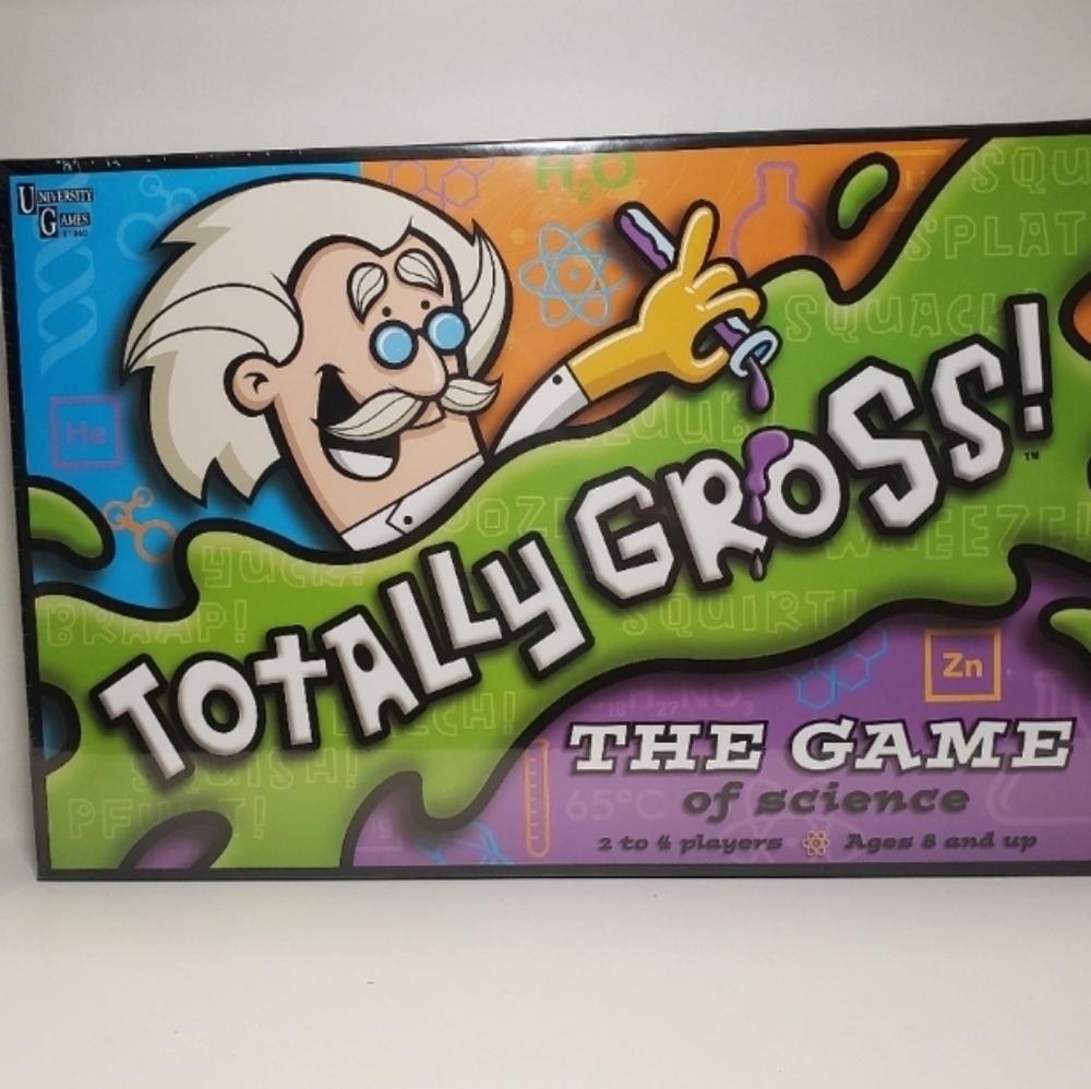 Totally Gross The Game of Science 99% Complete University Games 2002 Children's